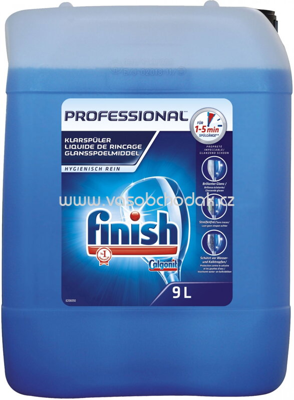 Finish Professional Calgonit Klarspüler 5x Power, 9 l