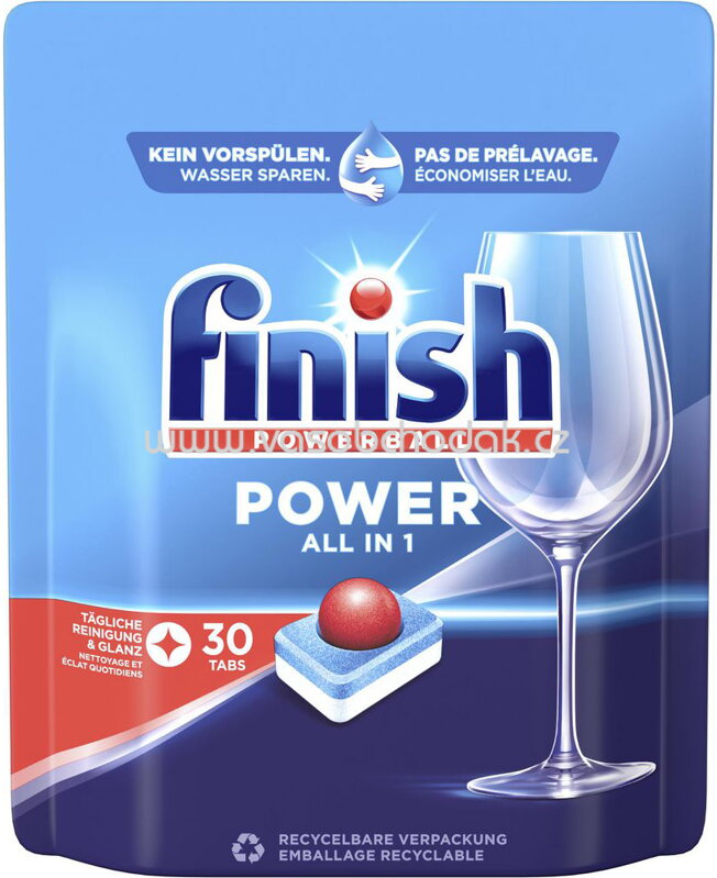 Finish Spülmaschinen Tabs Power All in 1, 110 St Finish Spülmaschinen Tabs Power All in 1, 110 St