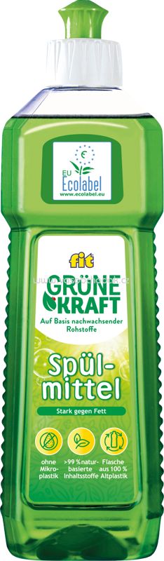 Fit Grüne Kraft Spülmittel, 500 ml Fit Grüne Kraft Spülmittel, 500 ml