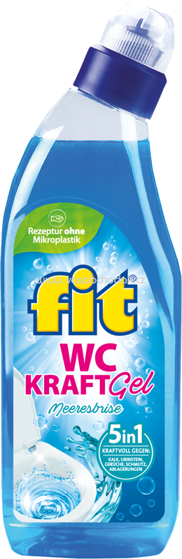 Fit WC Kraftgel 5in1 Meeresbrise, 750 ml