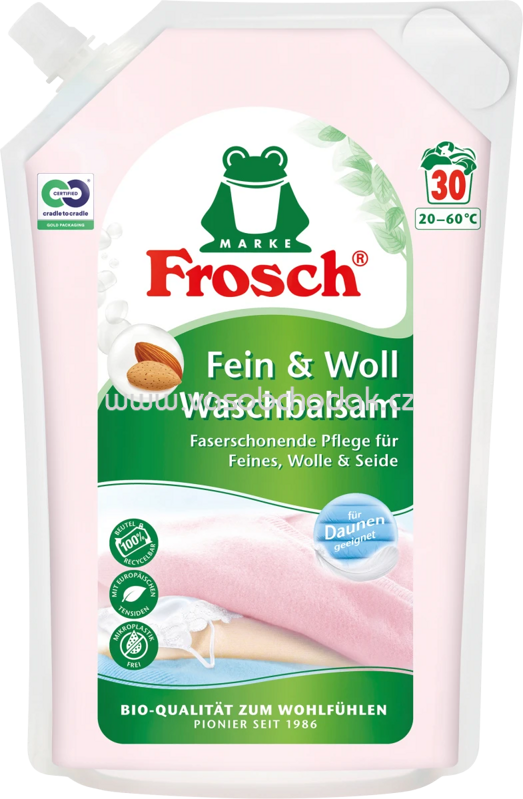 Frosch Fein- & Woll- Waschbalsam Flüssig, 30 Wl