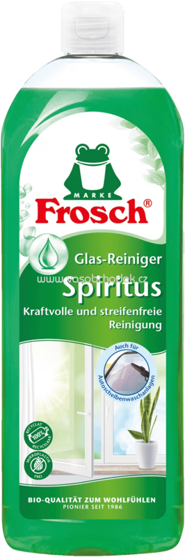Frosch Glas-Reiniger Spiritus, 750 ml