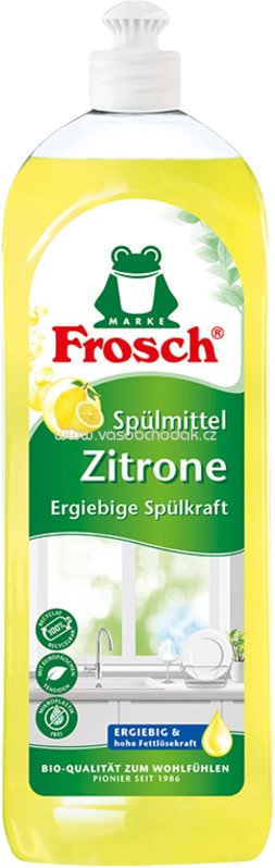 Frosch Spülmittel Zitrone, 750 ml Frosch Spülmittel Zitrone, 750 ml