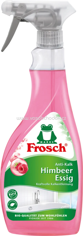Frosch Anti-Kalk Himbeer-Essig, 500 ml Frosch Anti-Kalk Himbeer-Essig, 500 ml