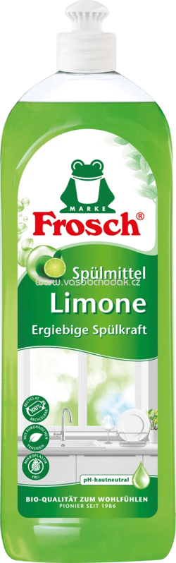 Frosch Spülmittel Limone, 750 ml Frosch Spülmittel Limone, 750 ml