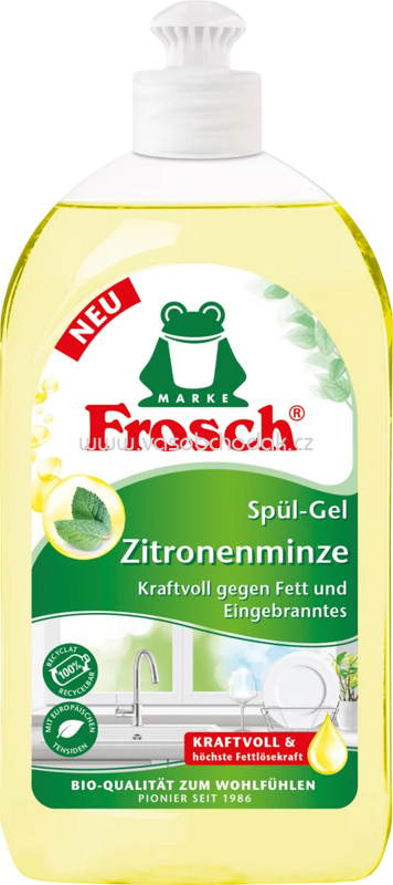 Frosch Spülmittel Zitronenminze, 500 ml