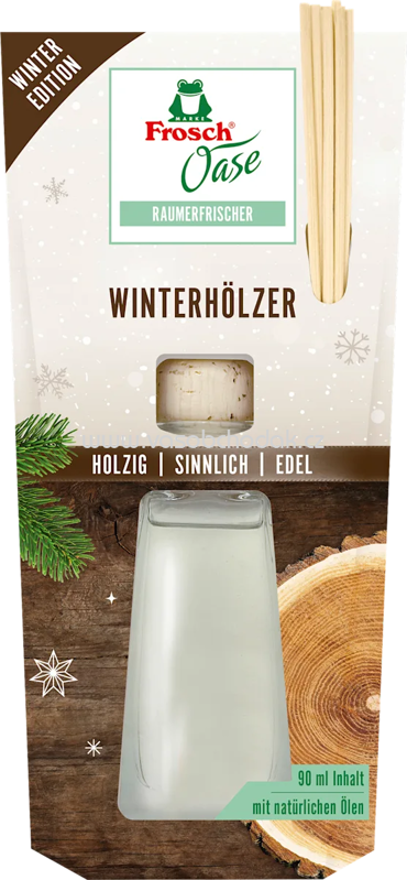 Frosch Raumerfrischer Winterhölzer, 90 ml Frosch Raumerfrischer Winterhölzer, 90 ml