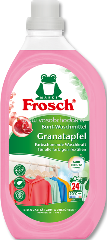 Frosch Waschmittel Bunt Granatapfel 24Wl, 1,440 l