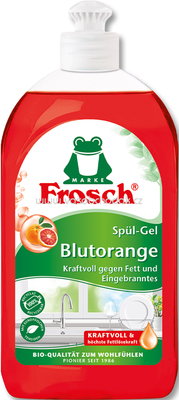 Frosch Spül-Gel Blutorange 500 ml Frosch Spül-Gel Blutorange 500 ml