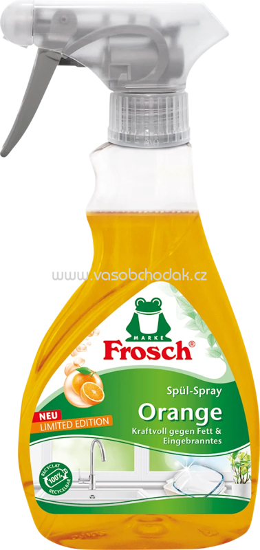 Frosch Spül-Spray Orange 300 ml Frosch Spül-Spray Orange 300 ml
