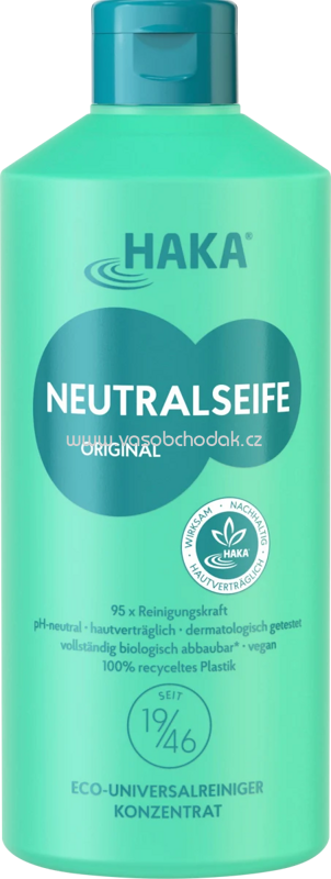 Haka Allzweckreiniger Eco Neutralseife, 475 ml Haka Allzweckreiniger Eco Neutralseife, 475 ml