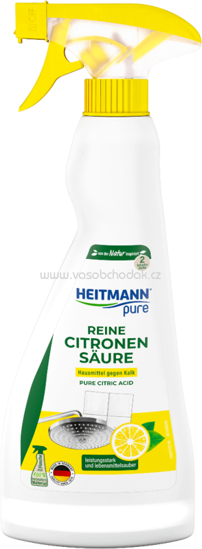 HEITMANN pure Reine Citronensäure Spray, 500 ml