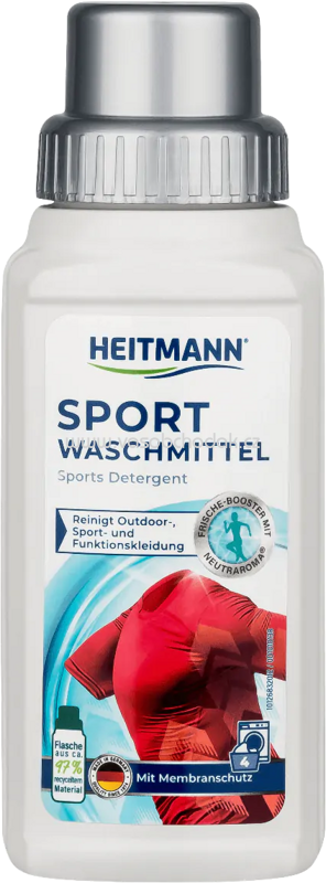 HEITMANN Sport Waschmittel, 250 ml HEITMANN Sport Waschmittel, 250 ml