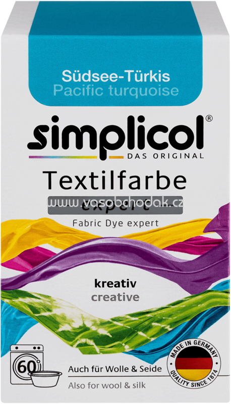 Simplicol Textilfarbe expert Südsee-Türkis, 1 St Simplicol Textilfarbe expert Südsee-Türkis, 1 St