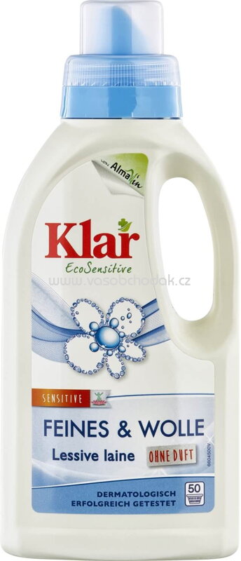 Klar Feines und Wolle, 500 ml Klar Feines und Wolle, 500 ml