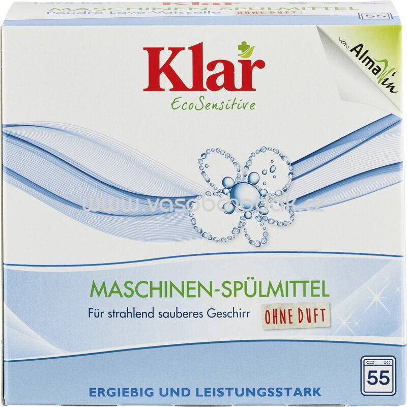Klar Maschinenspülmittel, 55 Wl Klar Maschinenspülmittel, 55 Wl
