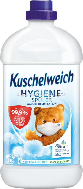 Kuschelweich Hygienespüler Spüler Wäsche Desinfektion, 18 Wl