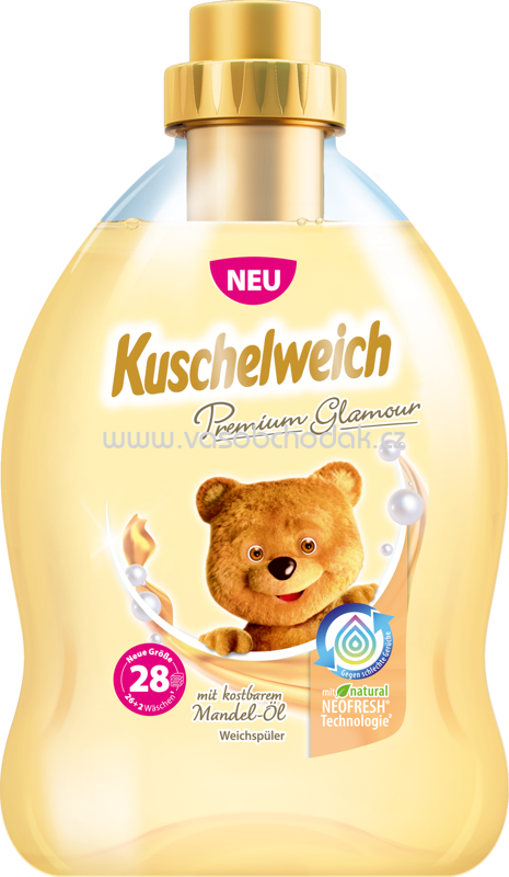 Kuschelweich Weichspüler Premium Mandel Öl, 28 Wl, 750 ml