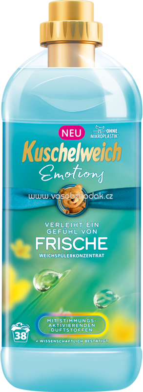 Kuschelweich Weichspüler Emotions Frische, 38 Wl