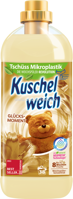 Kuschelweich Weichspüler Glücksmoment, 38 - 76 Wl