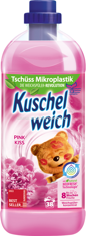 Kuschelweich Weichspüler Pink Kiss, 38 Wl