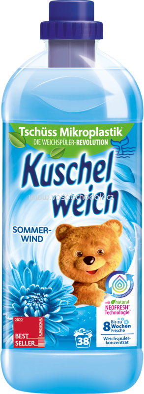 Kuschelweich Weichspüler Sommerwind, 38 - 76 Wl