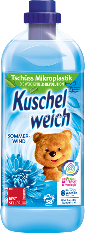 Kuschelweich Weichspüler Sommerwind, 38 - 76 Wl Kuschelweich Weichspüler Sommerwind, 38 - 76 Wl