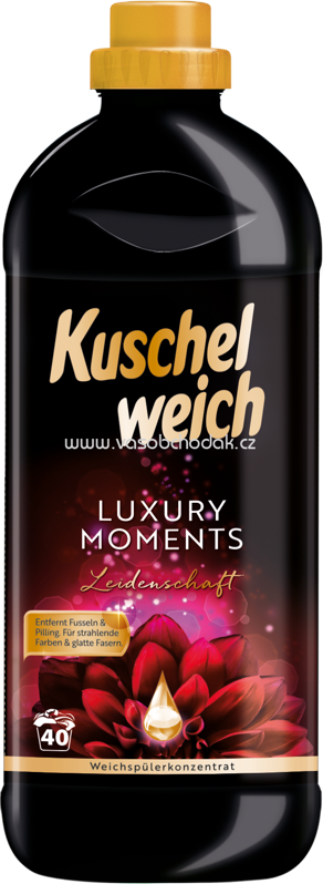 Kuschelweich Weichspüler Luxury Moments Leidenschaft, 40 Wl Kuschelweich Weichspüler Luxury Moments Leidenschaft, 40 Wl