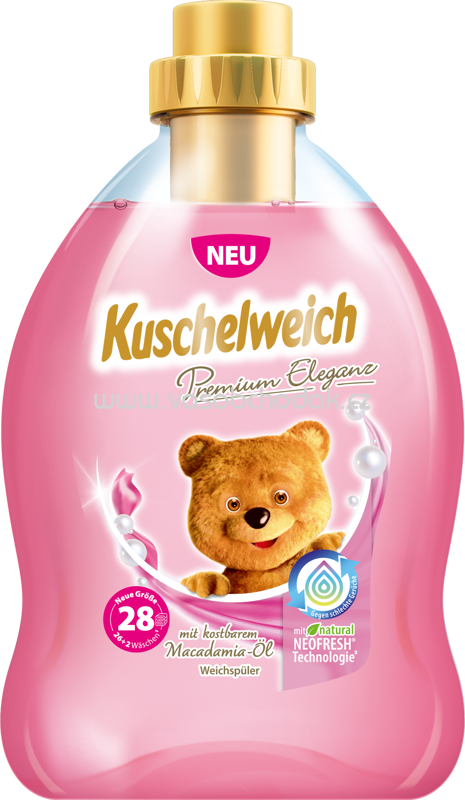 Kuschelweich Weichspüler Premium Macadamia Öl, 28 Wl Kuschelweich Weichspüler Premium Macadamia Öl, 28 Wl
