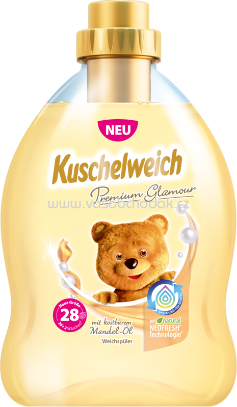 Kuschelweich Weichspüler Premium Mandel Öl, 28 Wl Kuschelweich Weichspüler Premium Mandel Öl, 28 Wl