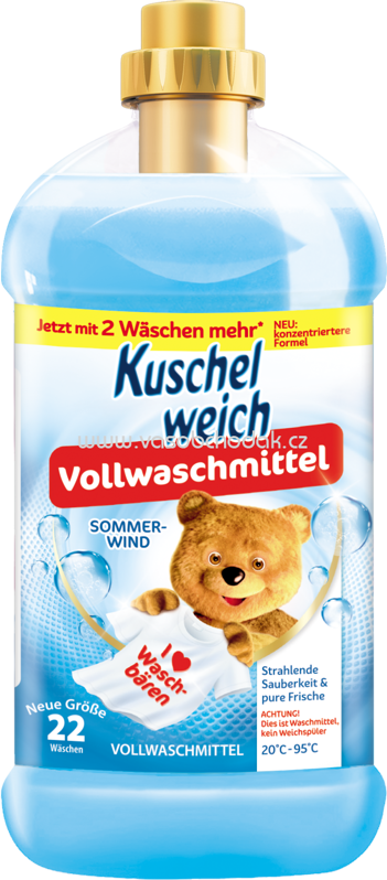 Kuschelweich Vollwaschmittel Gel Sommerwind, 22 Wl Kuschelweich Vollwaschmittel Gel Sommerwind, 22 Wl