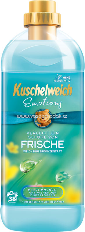 Kuschelweich Weichspüler Emotions Frische, 38 Wl Kuschelweich Weichspüler Emotions Frische, 38 Wl