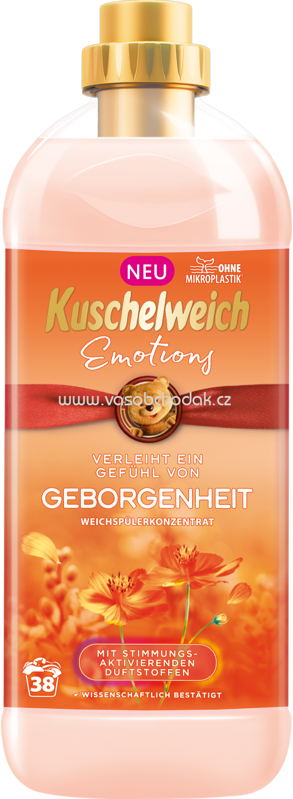 Kuschelweich Weichspüler Emotions Geborgenheit, 38 Wl Kuschelweich Weichspüler Emotions Geborgenheit, 38 Wl