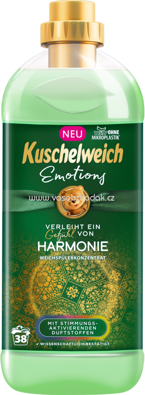 Kuschelweich Weichspüler Emotions Harmonie, 38 Wl Kuschelweich Weichspüler Emotions Harmonie, 38 Wl