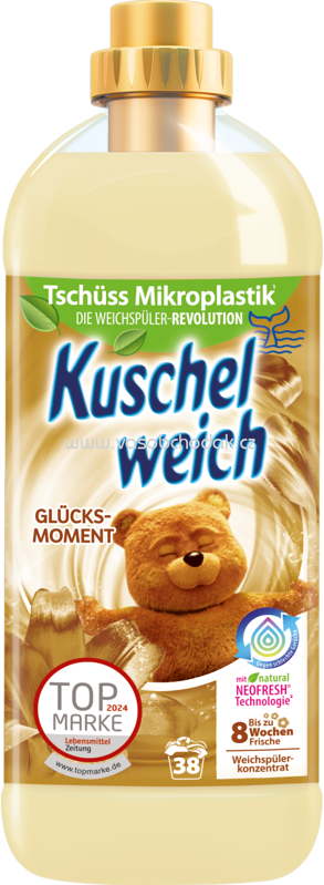 Kuschelweich Weichspüler Glücksmoment, 38 Wl Kuschelweich Weichspüler Glücksmoment, 38 Wl