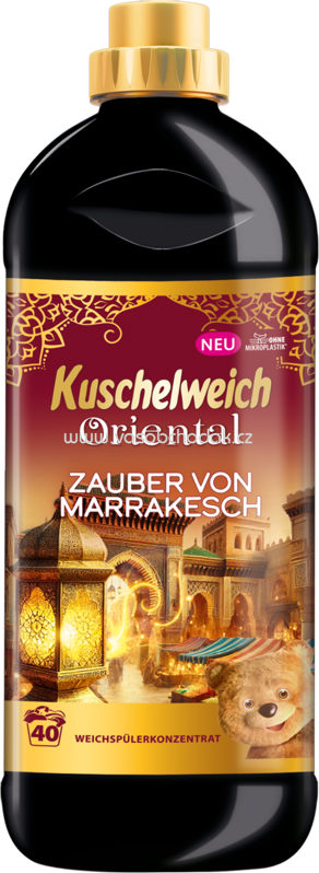 Kuschelweich Weichspüler Oriental Zauber von Marrakesch, 40 Wl Kuschelweich Weichspüler Oriental Zauber von Marrakesch, 40 Wl