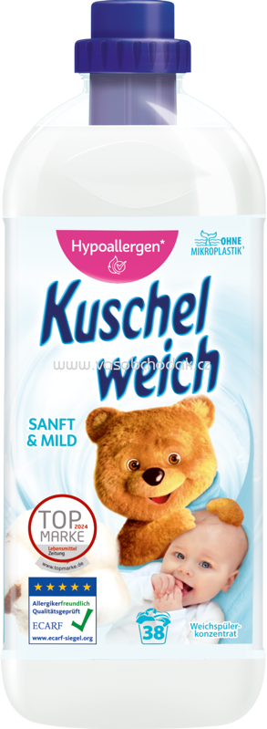 Kuschelweich Weichspüler Sanft & Mild, 38 Wl Kuschelweich Weichspüler Sanft & Mild, 38 Wl