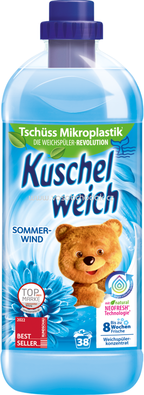 Kuschelweich Weichspüler Sommerwind, 38 Wl Kuschelweich Weichspüler Sommerwind, 38 Wl