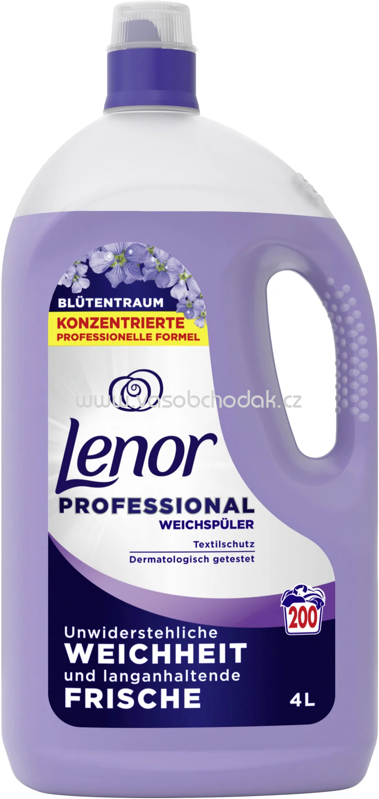 Lenor Professional Weichspüler Blütentraum, 200 Wl, 4 l Lenor Professional Weichspüler Blütentraum, 200 Wl, 4 l