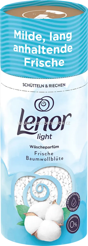 Lenor Wäscheparfüm Light Frische Baumwollblüte, 155 - 275g Lenor Wäscheparfüm Light Frische Baumwollblüte, 155 - 275g