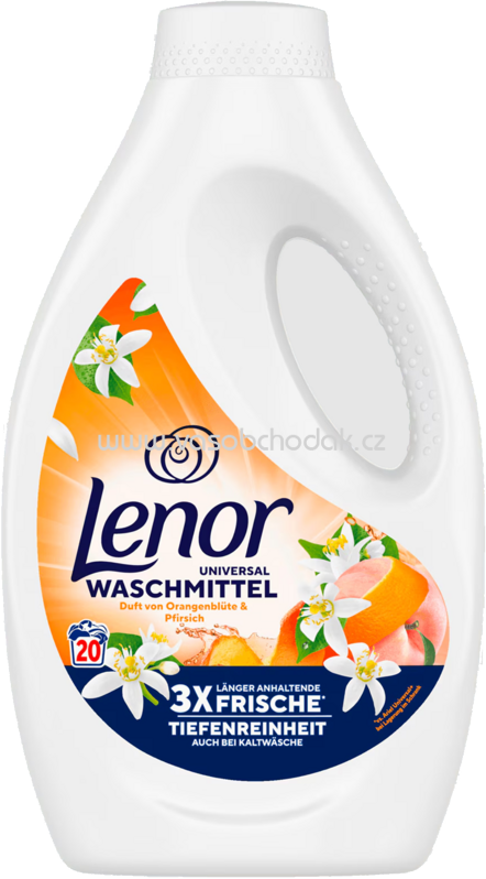 Lenor Universal Gel Orangenblüte & Pfirsich, 20 Wl Lenor Universal Gel Orangenblüte & Pfirsich, 20 Wl