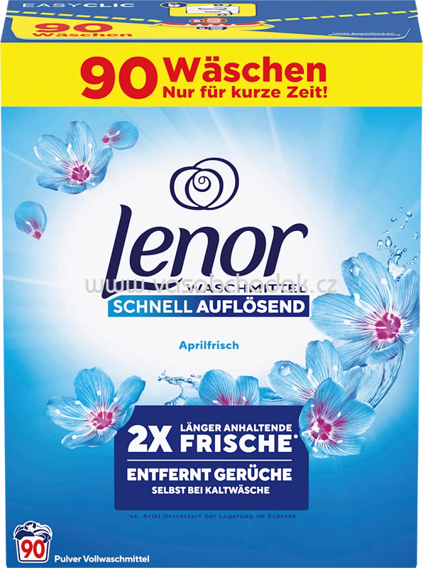 Lenor Universal Pulver Aprilfrisch, 19 - 90 Wl