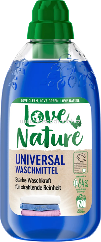 Love Nature Waschmittel Universal Alpine Fresh, 20 Wl Love Nature Waschmittel Universal Alpine Fresh, 20 Wl