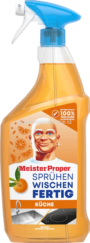 Meister Proper Küchenreiniger Spray Orange, 800 ml Meister Proper Küchenreiniger Spray Orange, 800 ml