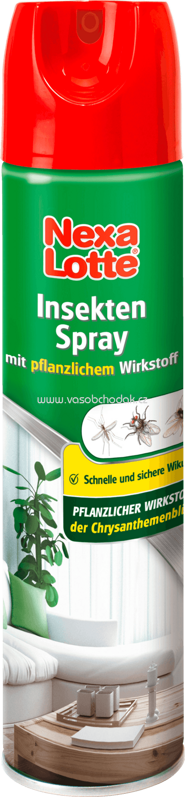 Nexa Lotte Insektenspray mit Pflanzlichem Wirkstoff, 400 ml