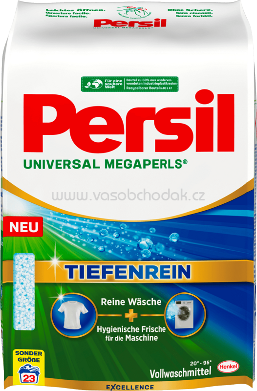 Persil Universal Pulver Megaperls, Tiefen Rein Technologie, 16 - 23 Wl