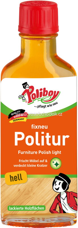 Poliboy Fixneu Politur hell, 100 ml