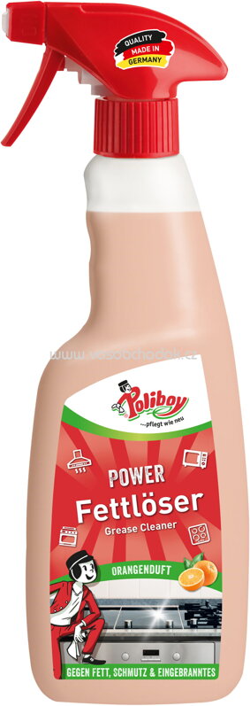 Poliboy Power Fettlöser Orangenduft, 500 ml Poliboy Power Fettlöser Orangenduft, 500 ml