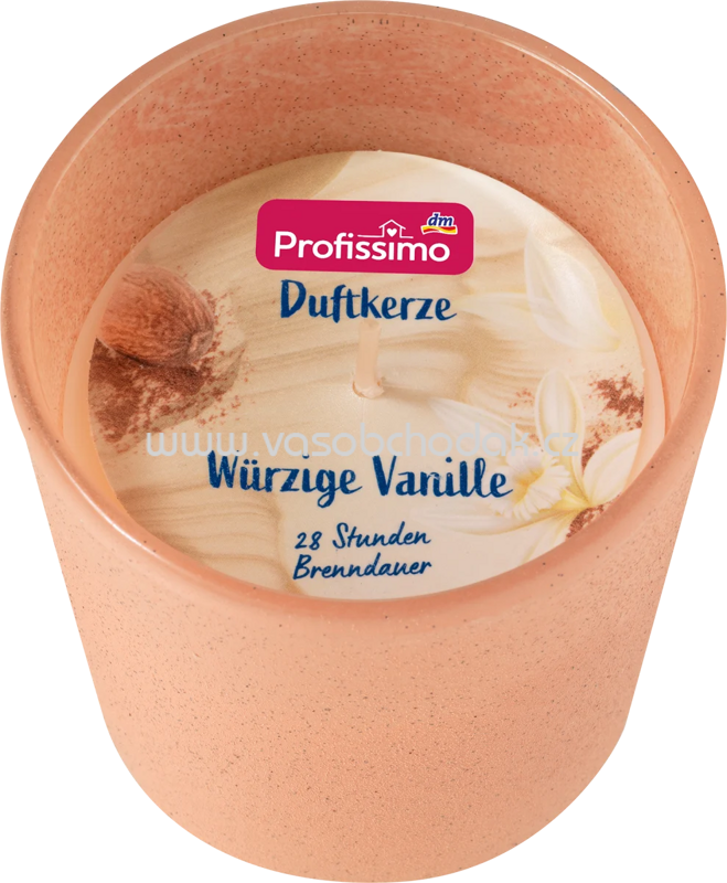 Profissimo Duftkerze würzige Vanille, 1 St