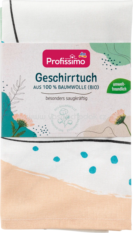 Profissimo Geschirrtuch aus Bio-Baumwolle, 1 St